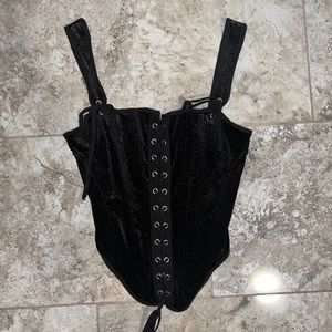 Cute comfy corset top perfect condition!